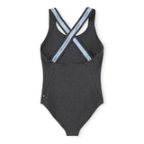 Neve Swimsuit - Black Glitter