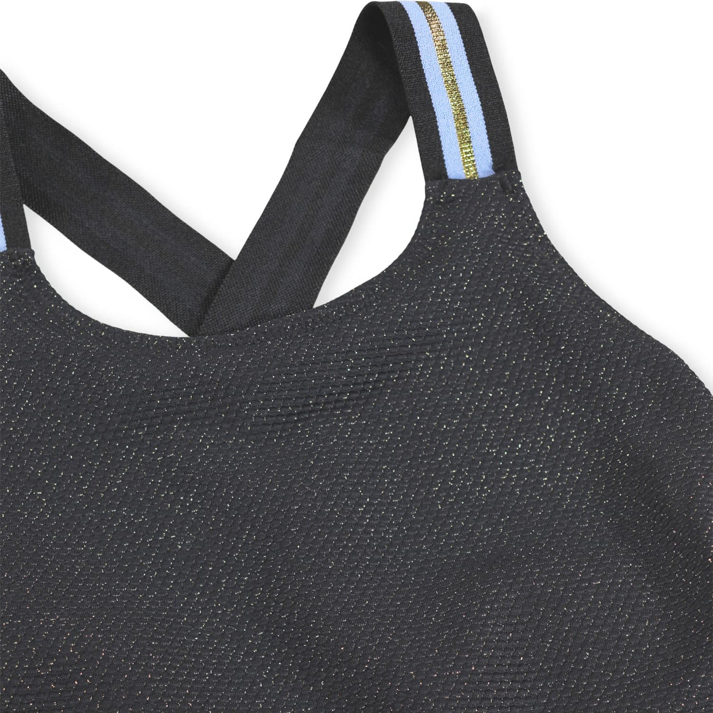 Neve Swimsuit - Black Glitter
