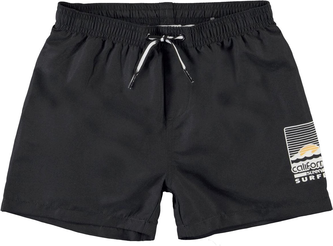 Niko Swim shorts - Solid Black