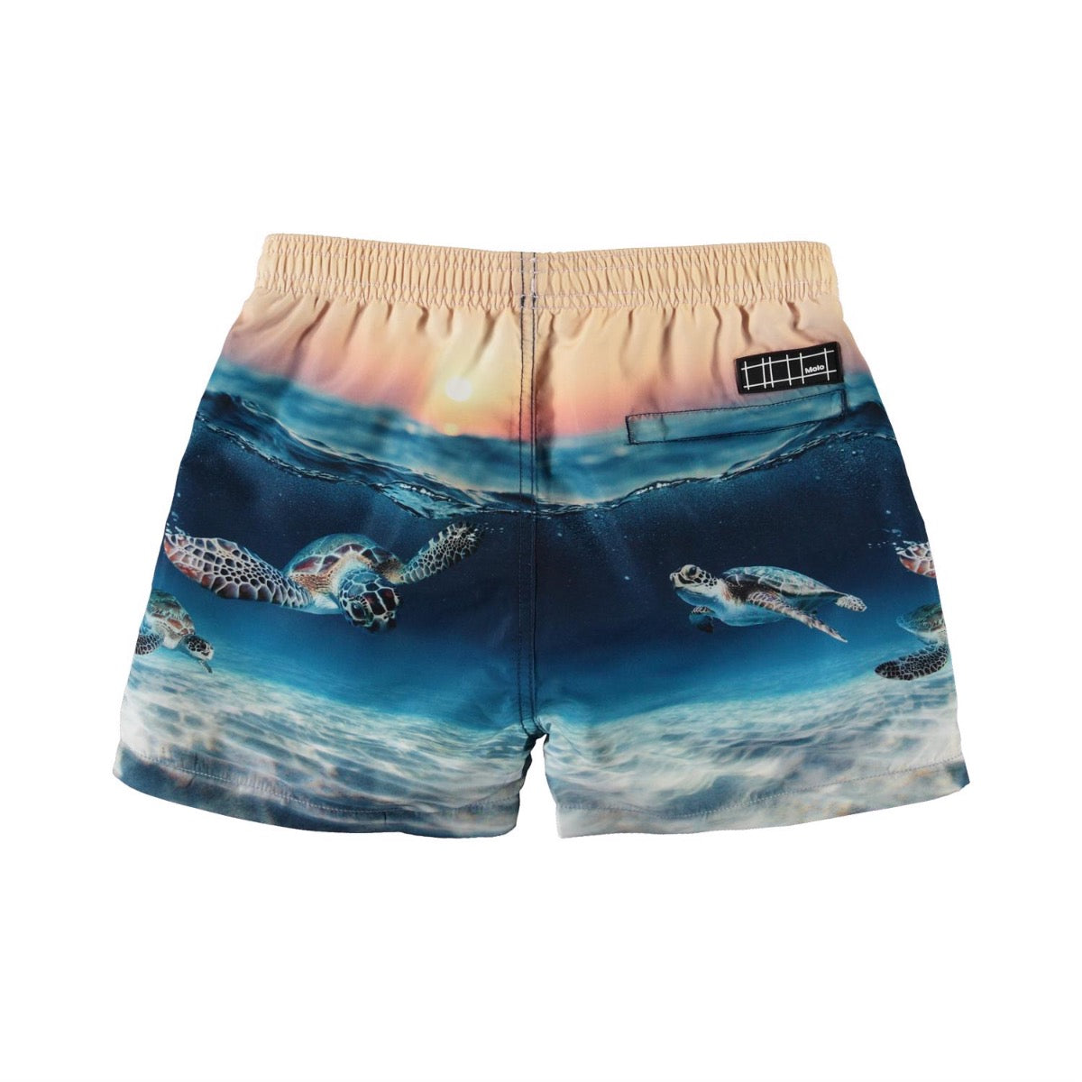 Niko Swim shorts - Sea Turtle Sunset