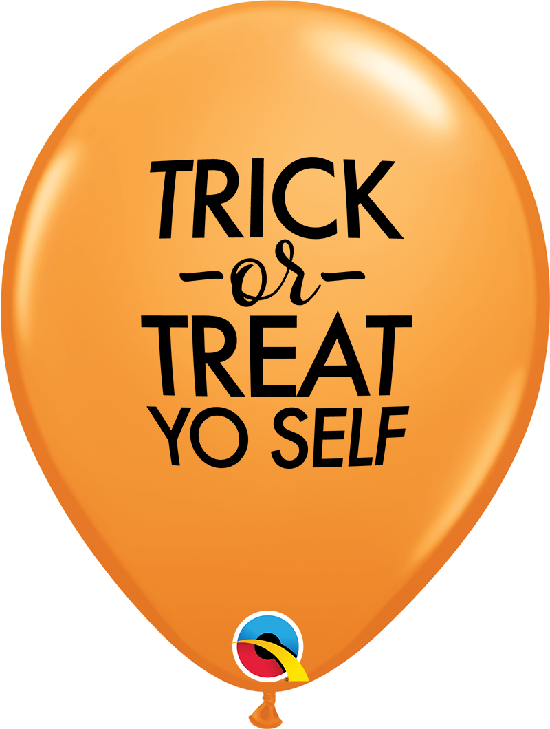 Trick or Treat Latex Balloon 11"