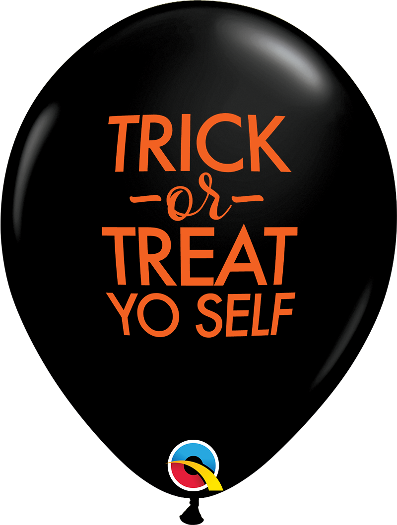 Trick or Treat Latex Balloon 11"