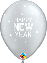 Happy New Year Sparkles Latex Balloon 11"