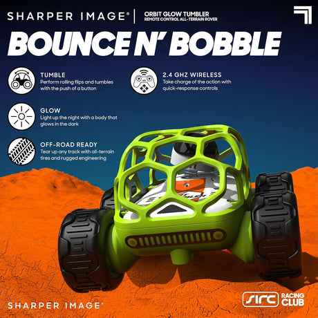 Sharper Image Orbit Tumbler Glow In the Dark Car