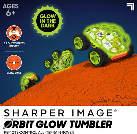 Sharper Image Orbit Tumbler Glow In the Dark Car