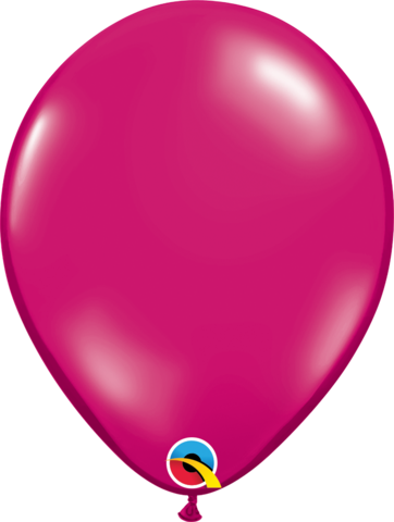 Balloon Jewel Magenta 11"