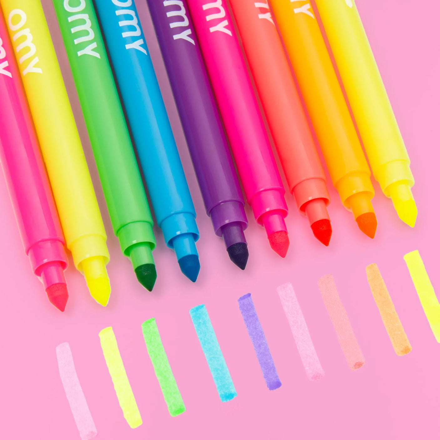 Set of Giant Poster Magic with 9 Fluo Markers