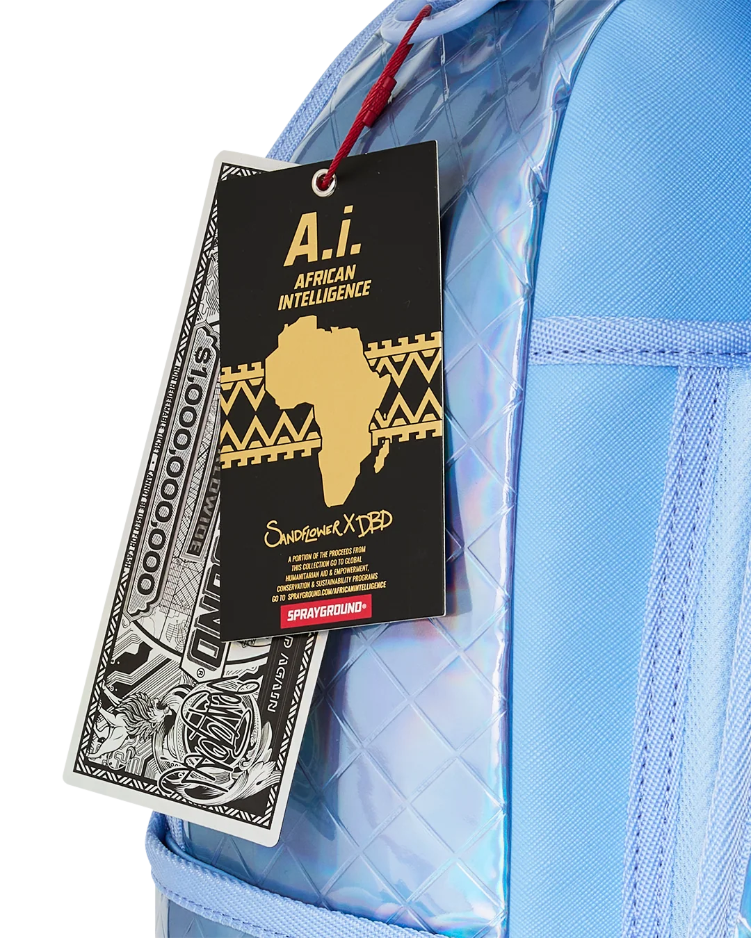 حقيبة ظهر A.I. أفريكان إنتليجنس ذا أوشن ويذين - تعاون ساند فلاور