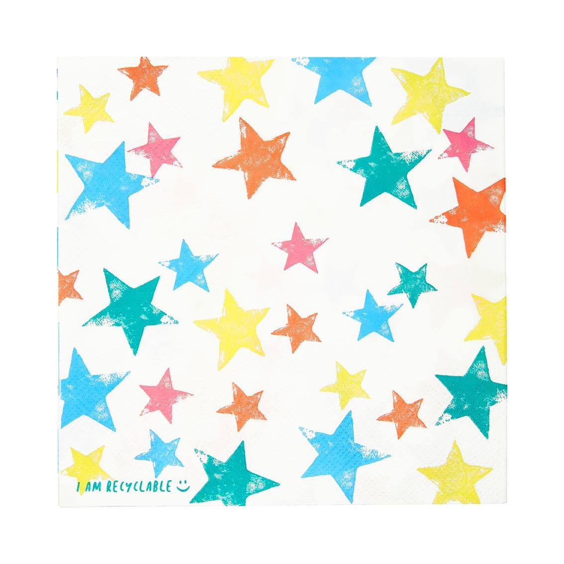 Birthday Brights Star Napkins