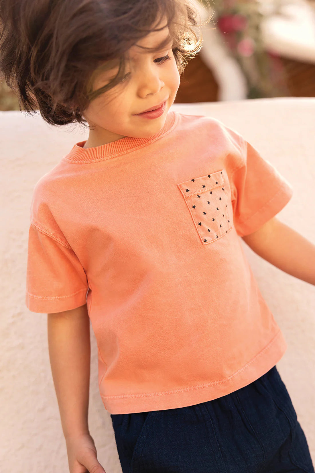 T-Shirt Nixon - Rose Sunset