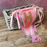 Pink Happy Birthday Fabric Bunting