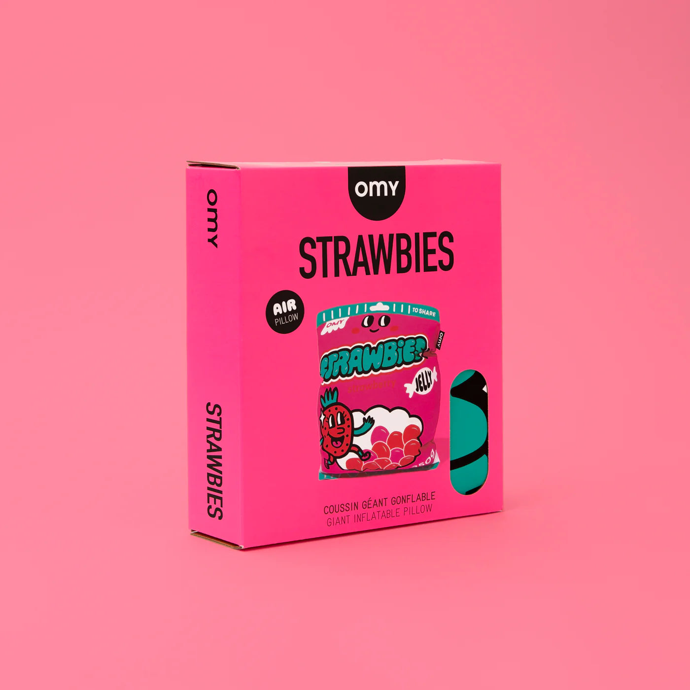 Giant Inflatable Cushion - Strawbies