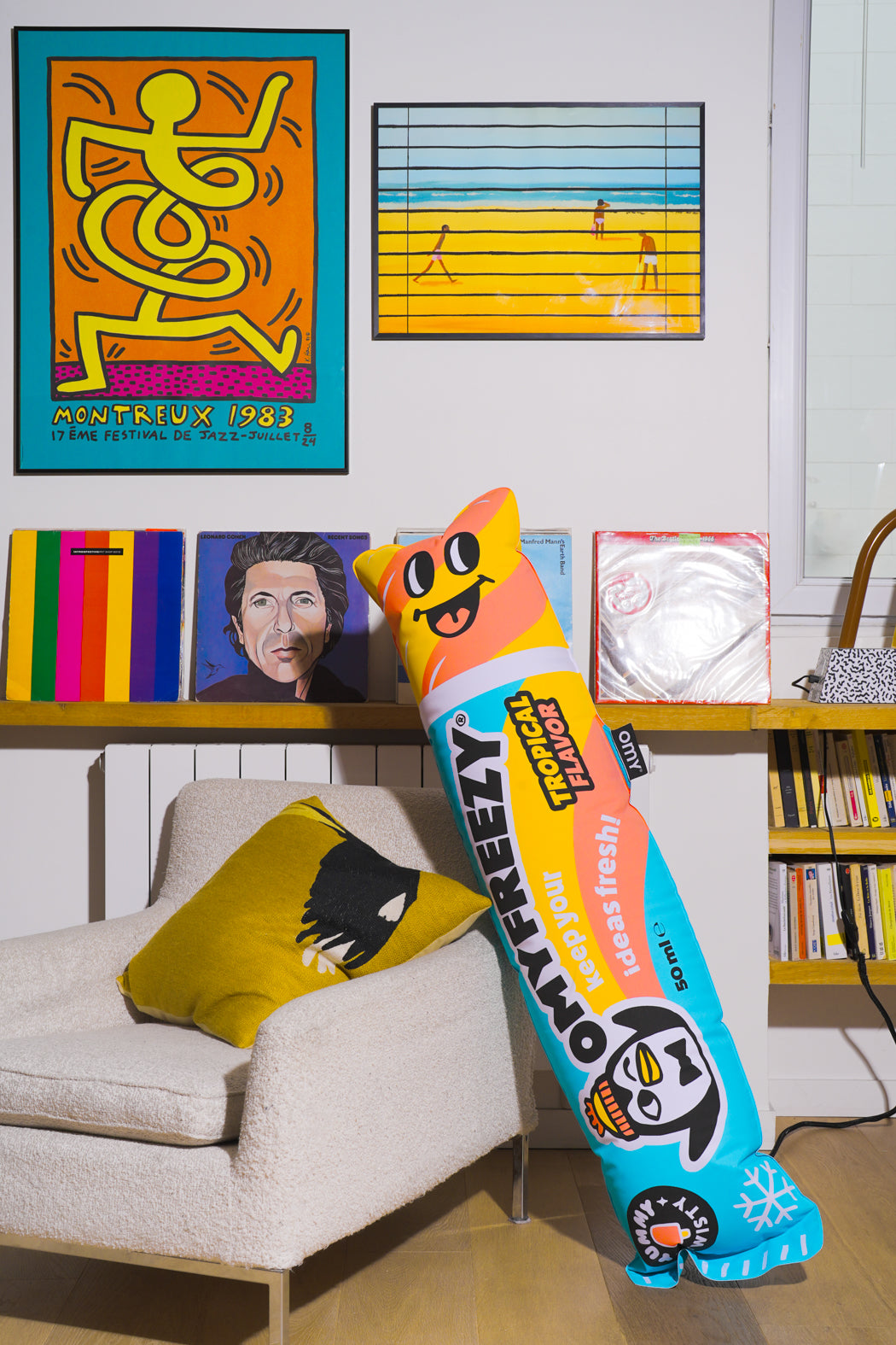 Giant Inflatable Cushion - Freezy