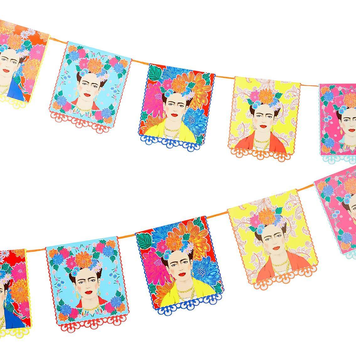 Frida Kahlo Paper Bunting