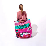 Giant Inflatable Cushion - Strawbies