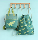 Kids Little Square Backpack - Dinosaur