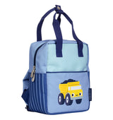 Kids Little Square Backpack - Dump truck