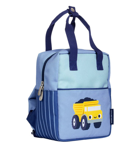 Kids Little Square Backpack - Dump truck