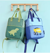 Kids Little Square Backpack - Dump truck