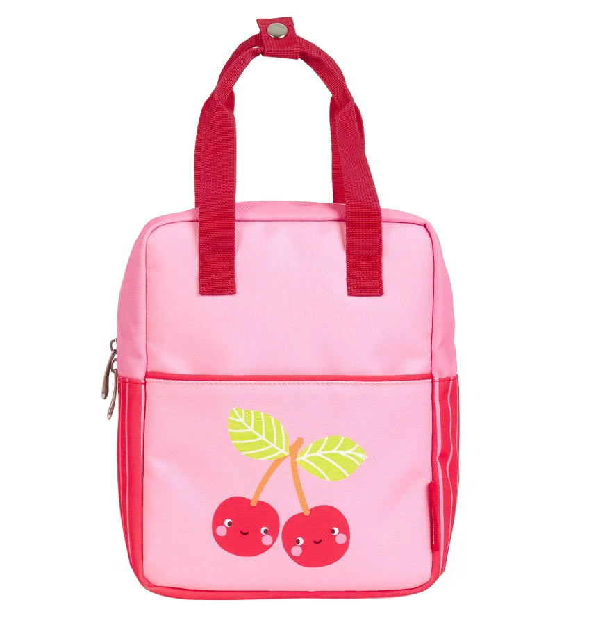 Kids Little Square Backpack - Happy cherries