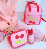 Kids Little Square Backpack - Happy cherries
