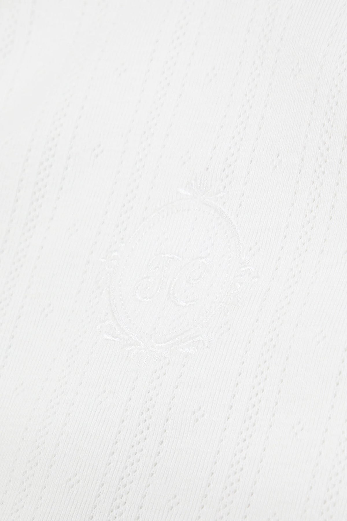Sleeping Bag Ecru Cotton Pointelle Knitwear