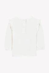 T-SHIRT Ecru Illustration Winter Garden