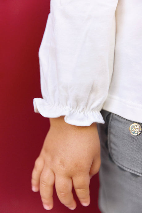 T-SHIRT Plum Illustration Country House