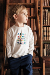 T-SHIRT - Electric Blue Illustration Game On