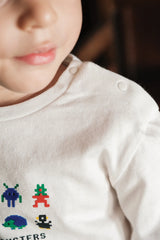 T-SHIRT - Electric Blue Illustration Game On