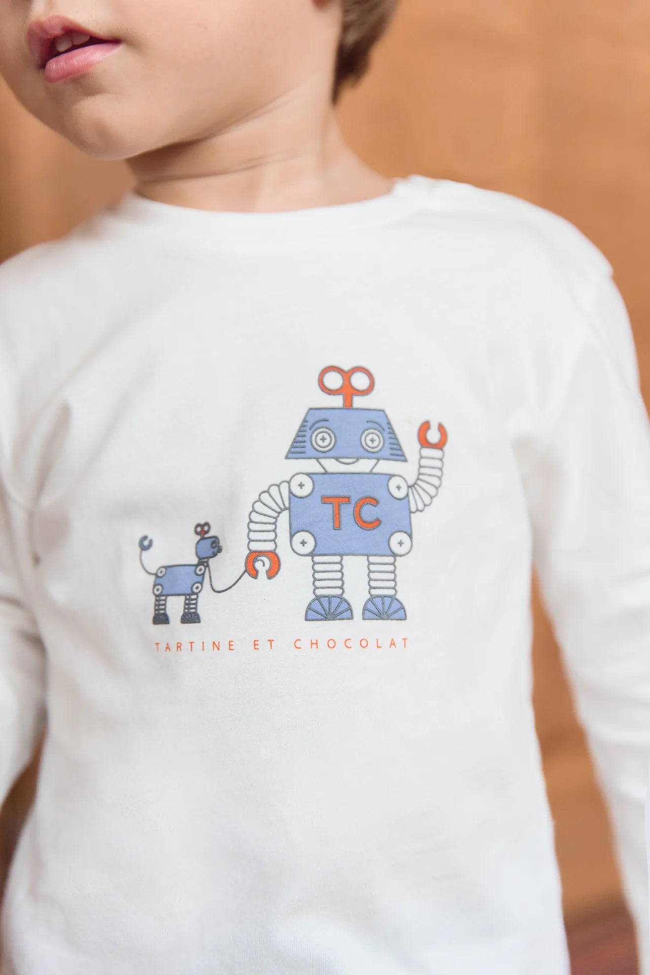 T-SHIRT - Rust Illustration robot