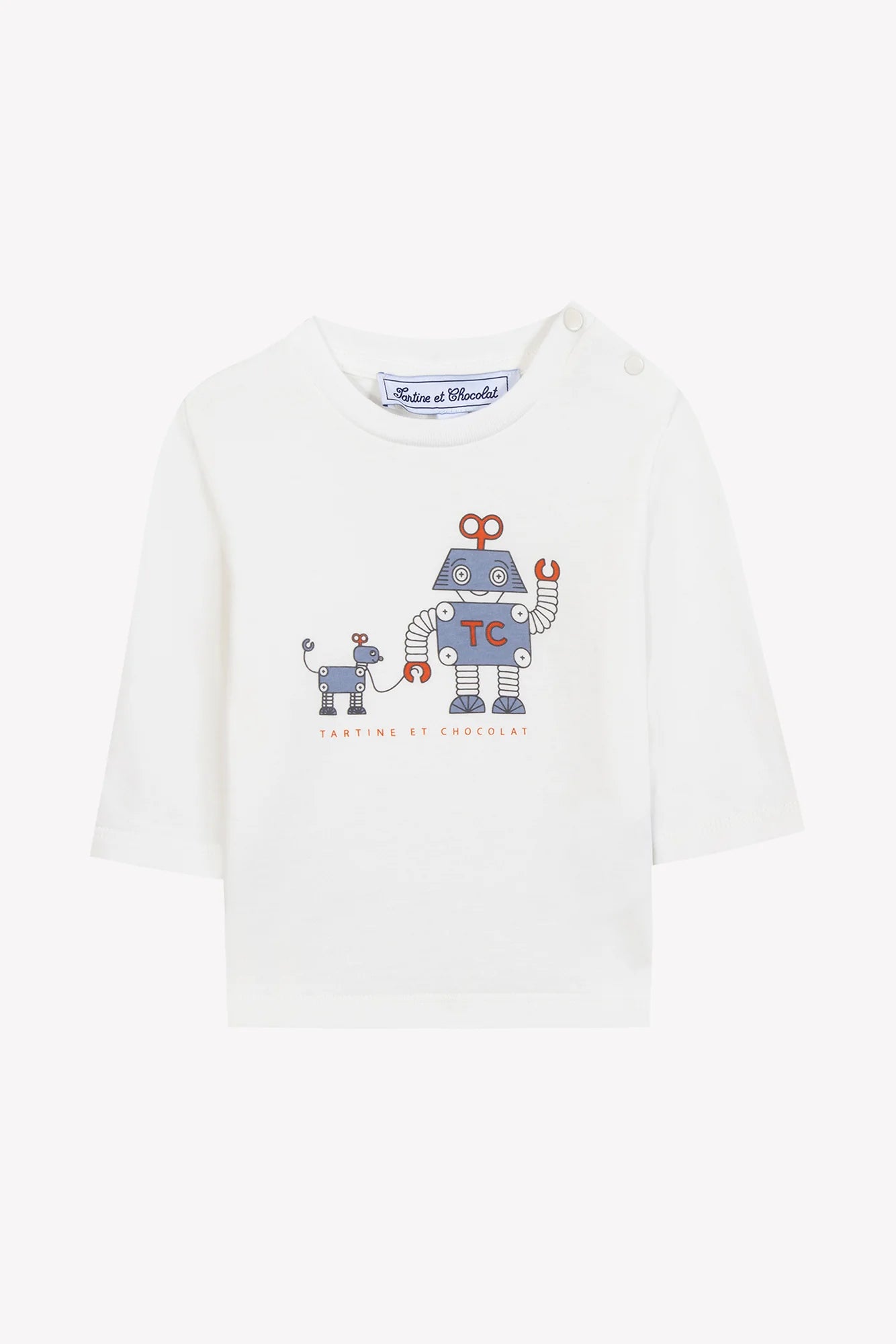T-SHIRT - Rust Illustration robot