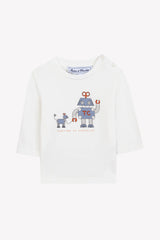 T-SHIRT - Rust Illustration robot