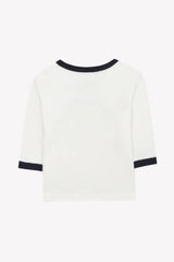 T-SHIRT - Ecru hedgehog