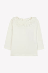 T-SHIRT Ecru Collar Race