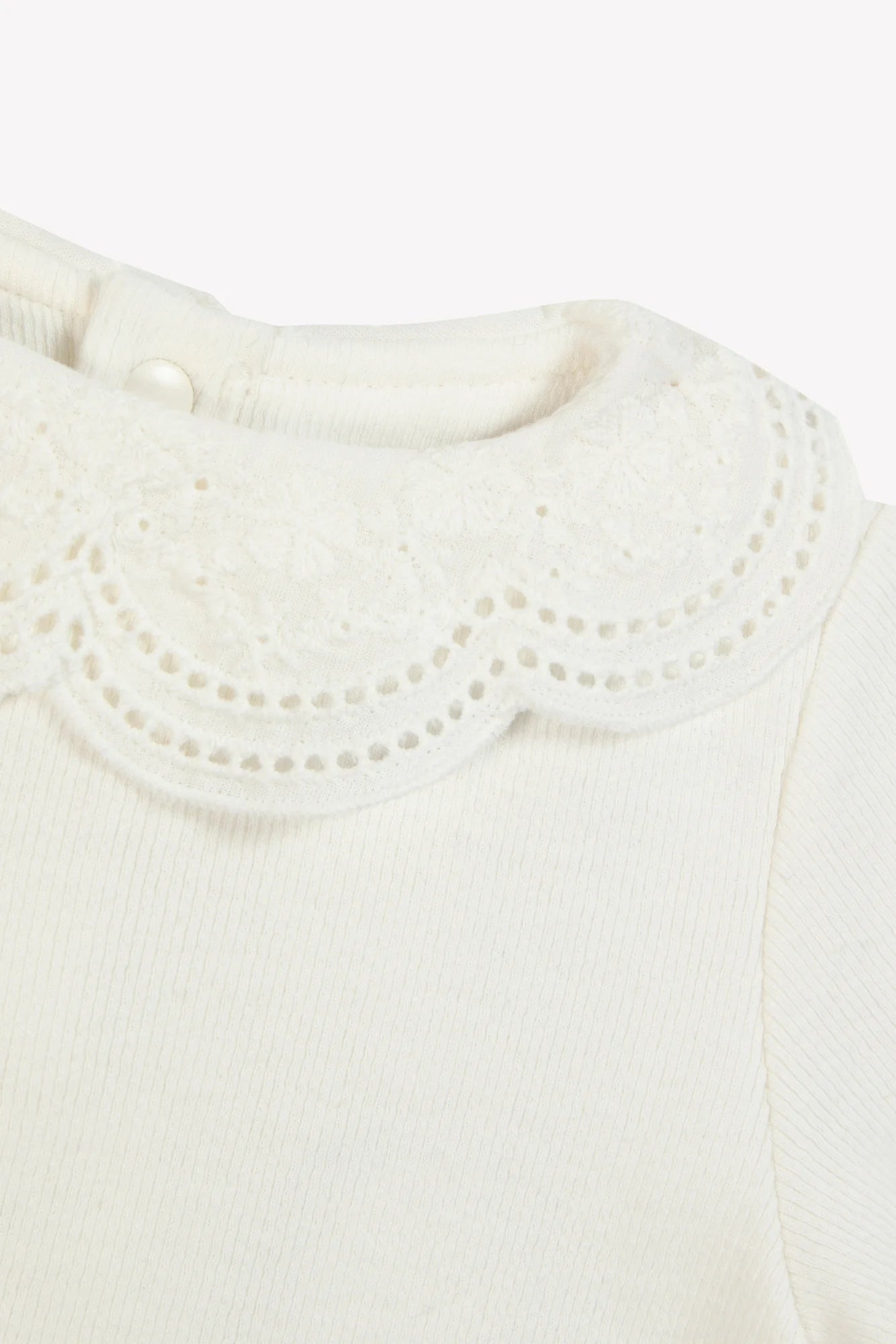 T-SHIRT Ecru Collar Race