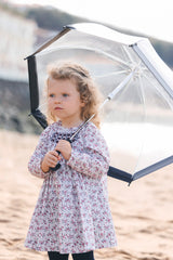 Dress Ecru Print flowers