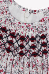 Dress Ecru Print flowers