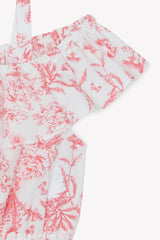 Top & Skirt Praline Inspiration Toile de Jouy - Pink