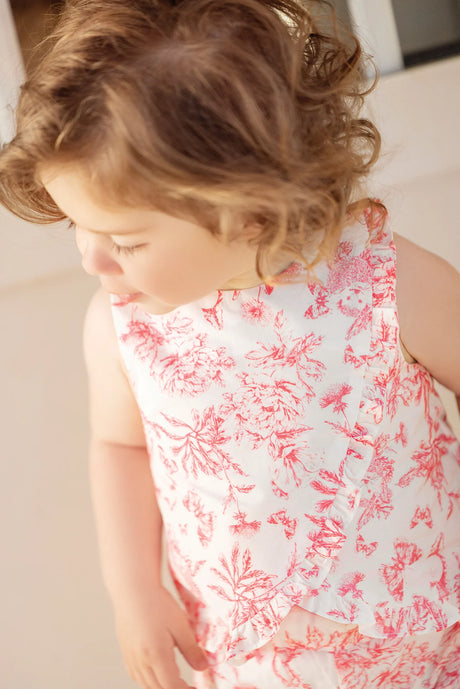 Short Set -  Praline Inspiration Toile de Jouy