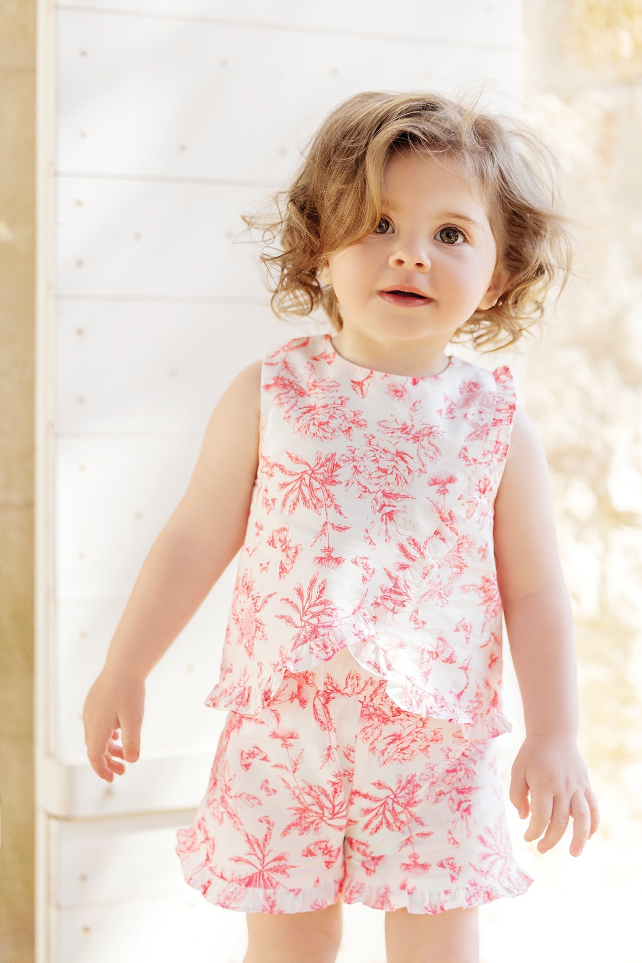 Short Set -  Praline Inspiration Toile de Jouy