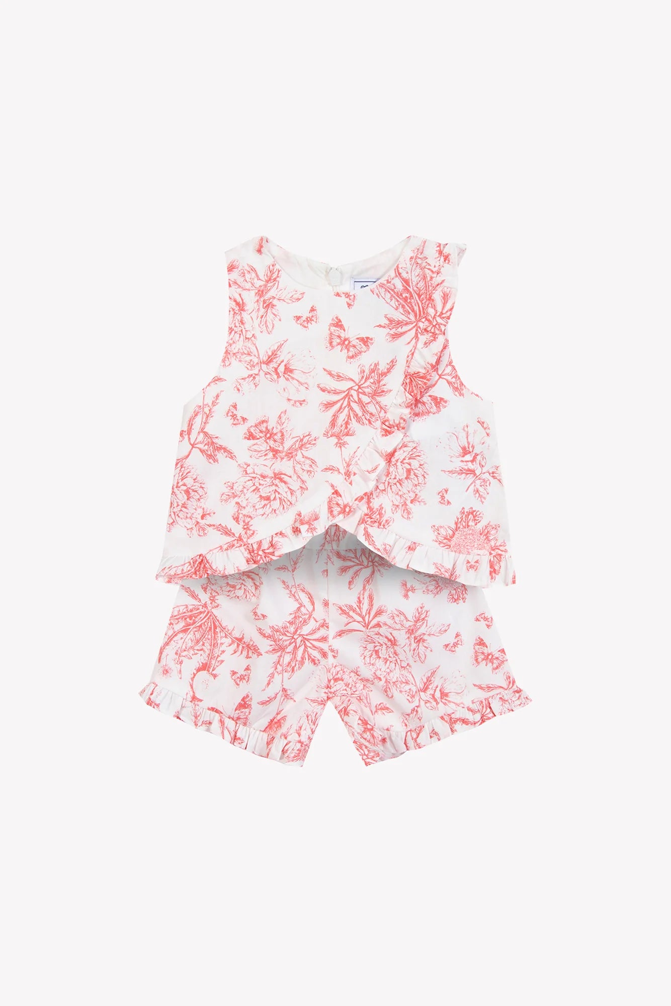 Short Set -  Praline Inspiration Toile de Jouy