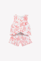 Short Set -  Praline Inspiration Toile de Jouy