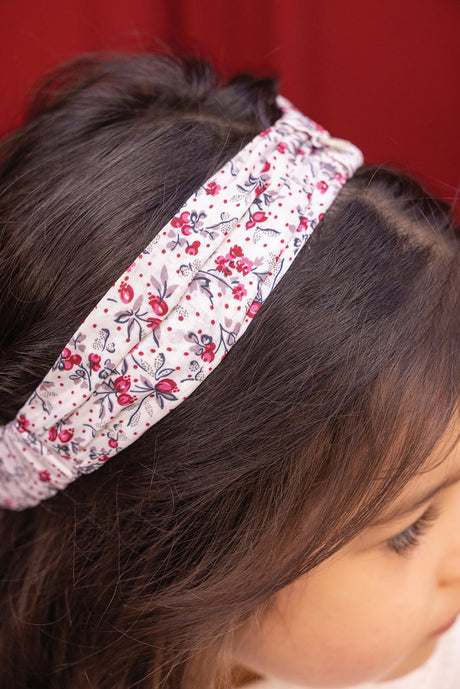 Headband Pink Floral