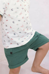 Polo Shirt - Ivory Cotton Sports Club
