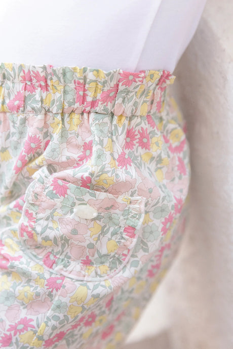 Shorts - Cotton Print Fabric Liberty