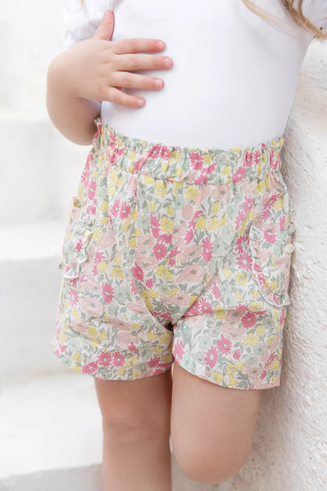 Shorts - Cotton Print Fabric Liberty