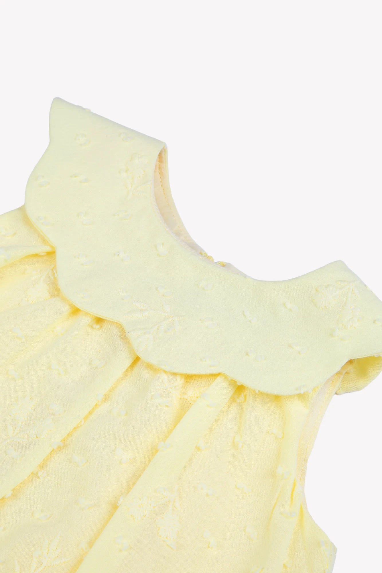 Dress - Citrus Cotton Peter Pan Collar