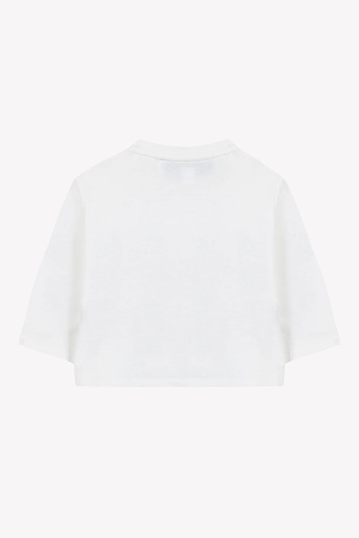 T-Shirt Ecru Cotton Castle Print