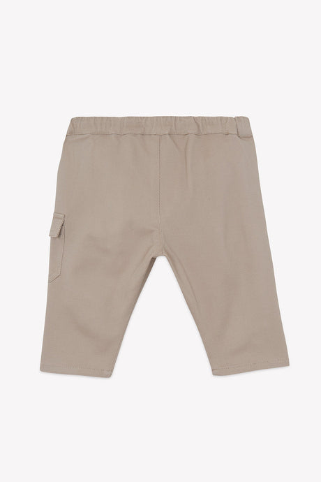 Pants - Mocha Cotton Piqué